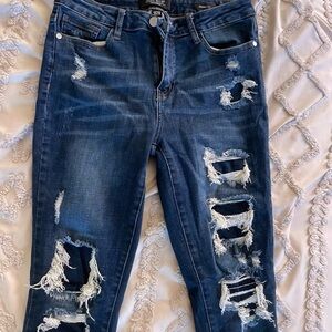 Judy Blue Distressed Jeans